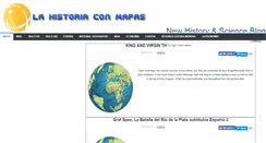 Desktop Screenshot of lahistoriaconmapas.com